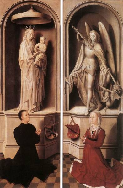 Last Judgment Triptych open 1467 1 detail13